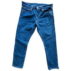 Ralph Lauren Denim & Supply Men Measure 37x32 36x32 Straight Leg Dark Blue Jeans